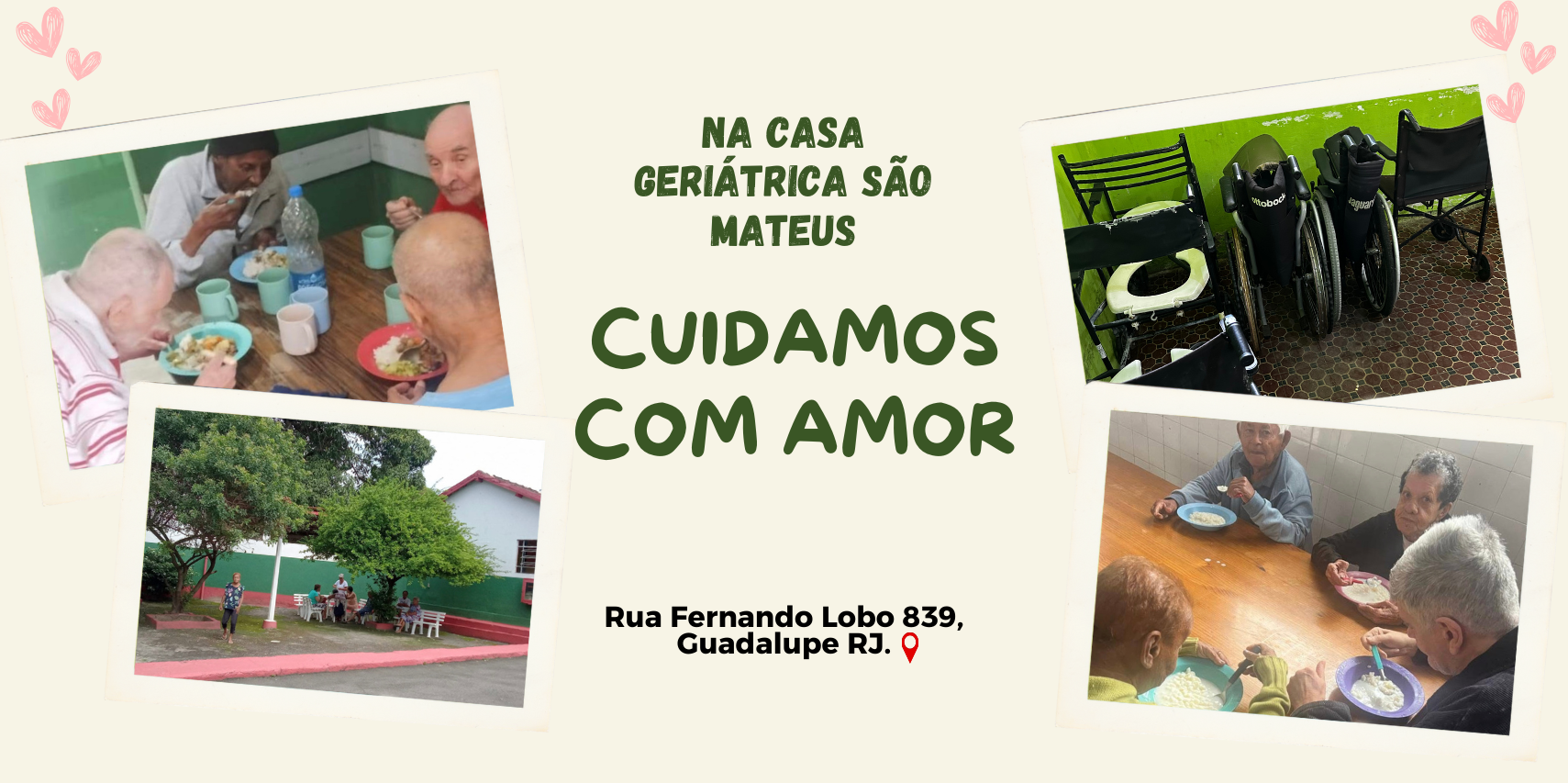 Na Casa Geriátrica São Mateus - Cuidamos Com Amor